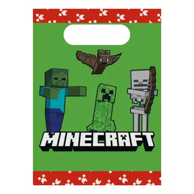 Kalaspåsar Minecraft - 4-pack