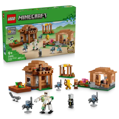 LEGO Minecraft Byattack med uppväckare 21596