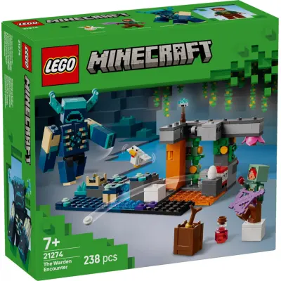 LEGO® Minecraft Mötet med väktaren 21274 - LEGO -  Leksaksaffären