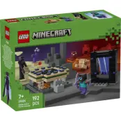 LEGO® Minecraft Resa med Nether- och End-portal 21584 - LEGO -  Leksaksaffären