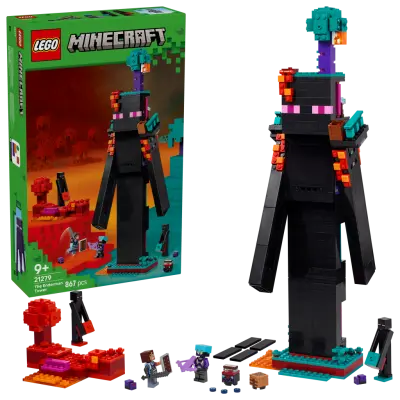 LEGO - Minecraft - The Enderman Tower