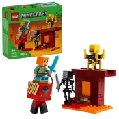 LEGO - Minecraft - The Nether Lava Battle