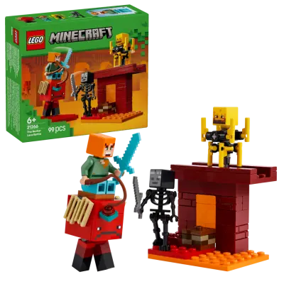 LEGO - Minecraft - The Nether Lava Battle