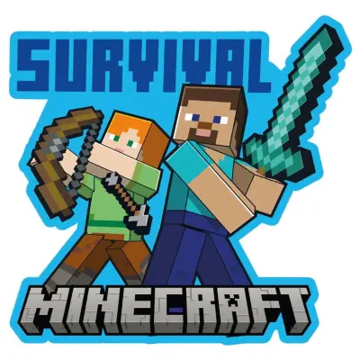 Minecraft 3D cushion