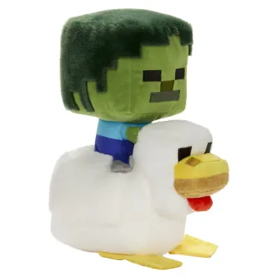 Minecraft - 8 Deluxe Plush Chicken Jockey