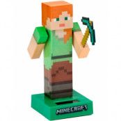 Minecraft Alex - Dansande Solcellfigur 12,5 cm