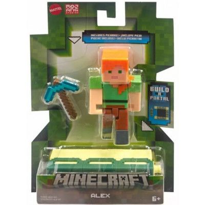 Minecraft Alex med pickaxe - Minecraft -  Leksaksaffären