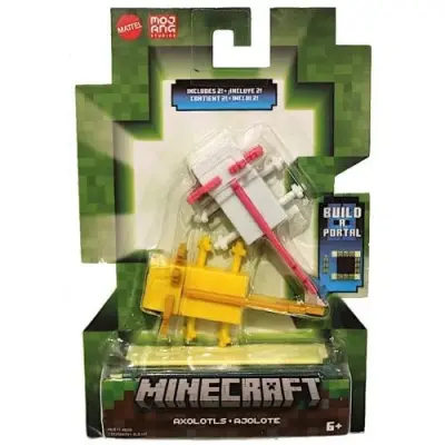 Minecraft Axolotls - Minecraft -  Leksaksaffären