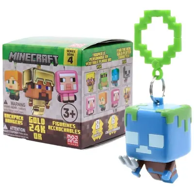 Minecraft Backpack Hangers Figur - Minecraft -  Leksaksaffären