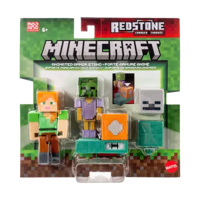 Minecraft: - Basic Figure With Accessories - Mc Animated Armor Stand (JKK04)