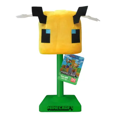 Minecraft - Bee - 'Softglo' Fluffy Decorative Lamp Rechargeable