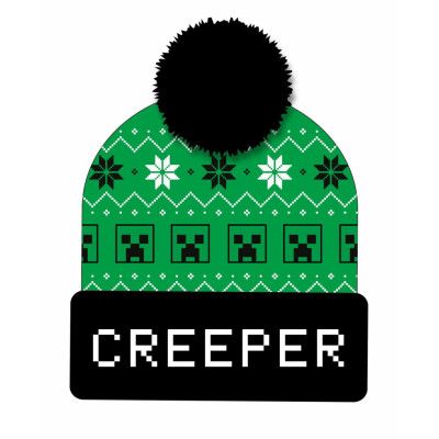 Minecraft Bobble Beanie Mössa