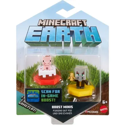 Minecraft Boost Mini Pigging out Pig & Undying Evoker