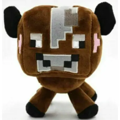 Minecraft Brown Cow Plush