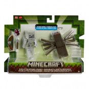 Minecraft Core Figur 2-pack Skeleton spider jockey
