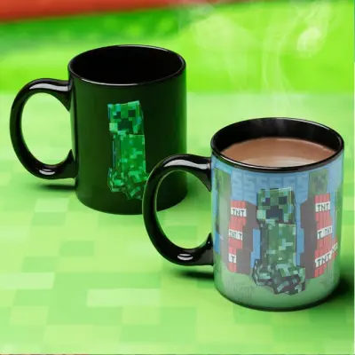 Minecraft - Creeper Heat change mug