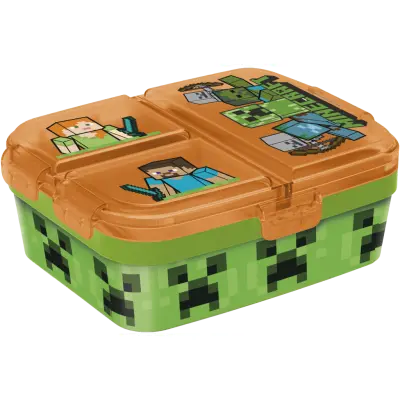 Minecraft - Creeper - Lunch Box Multi Compartment