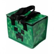 Minecraft Creeper Lunchväska / Kylväska 16x21 cm