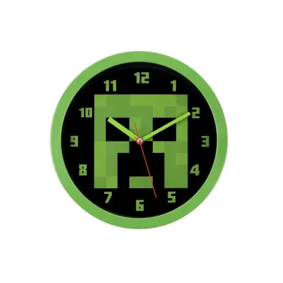 Minecraft - Creeper - Wall Clock 9,8Inch