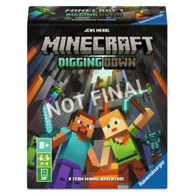 Minecraft - Digging Down - Cooperative Card Game
