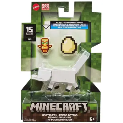Minecraft Figur Arctic Fox - Minecraft -  Leksaksaffären