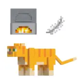 Minecraft: - Figures 8Cm - Mc 3.25" Red Tabby Cat (JJT03)