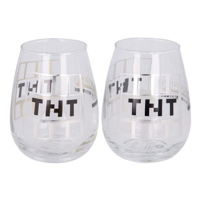 Minecraft Glas - 2-pack