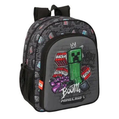 Minecraft Graffiti adaptable backpack 38cm