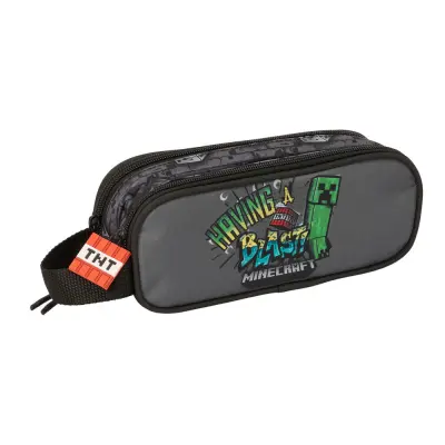 Minecraft Graffiti double pencil case