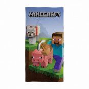 Minecraft Handduk 70x140cm 10009