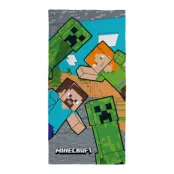 Minecraft Handduk 70x140cm 12982 - Minecraft -  Leksaksaffären