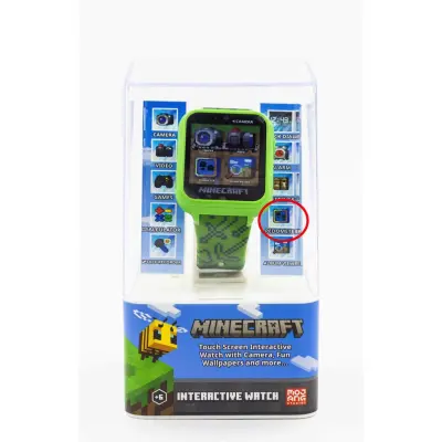 Minecraft Interaktiv Armbandsklocka - Minecraft -  Leksaksaffären