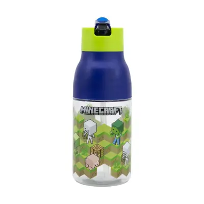 Minecraft - Isometric Double Opening Sipper Ecozen Bottle (420ml)