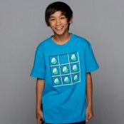 Minecraft Diamond Crafting Turquoise Barn T-Shirt