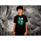 Minecraft Three Creeper Moon - Barn T-shirt