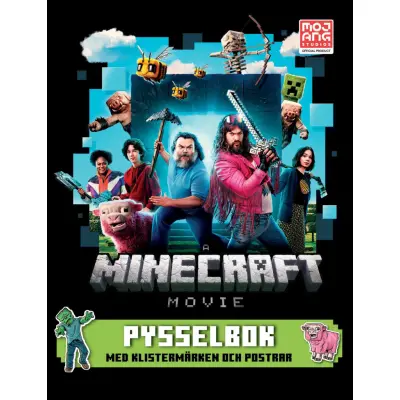 Minecraft Movie Pysselbok - Minecraft -  Leksaksaffären