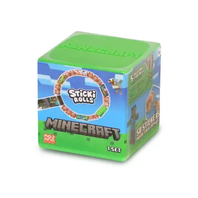 Sticki Rolls Minecraft Mystery 1 set - Sticki Rolls -  Leksaksaffären