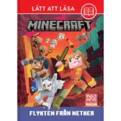 Minecraft Lätt att läsa Flykten från Nether - Minecraft -  Leksaksaffären