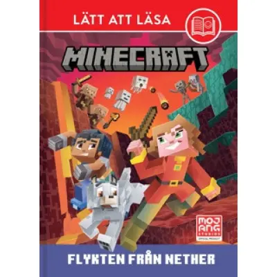 Minecraft Lätt att läsa Flykten från Nether - Minecraft -  Leksaksaffären