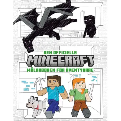 Minecraft Målarboken för äventyrare - Minecraft -  Leksaksaffären