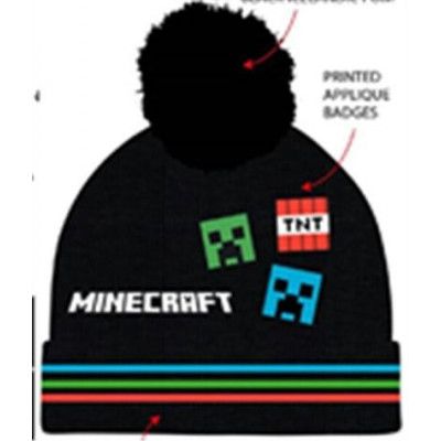 Minecraft Mössa Badges Pom Ränder