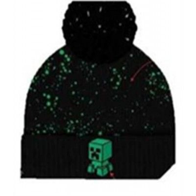 Minecraft Mössa Creeper Splatter Pom