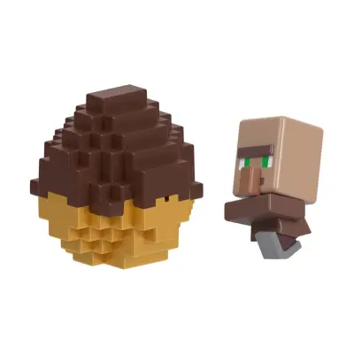 Minecraft: - Mini Eggs With Figure - Mc Mini Villager (JJV74)