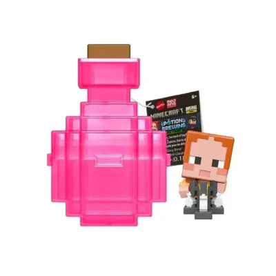 Minecraft Mini Mode Potion Brewing Pink - Minecraft -  Leksaksaffären
