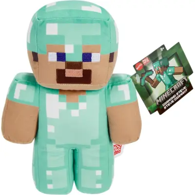 Minecraft Mjukdjur Diamond Steve - Minecraft -  Leksaksaffären