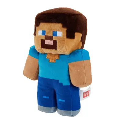 Minecraft Mjukdjur Steve 20cm - Minecraft -  Leksaksaffären