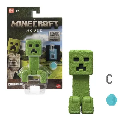 Minecraft Movie - 4 Action Figure (Creeper)