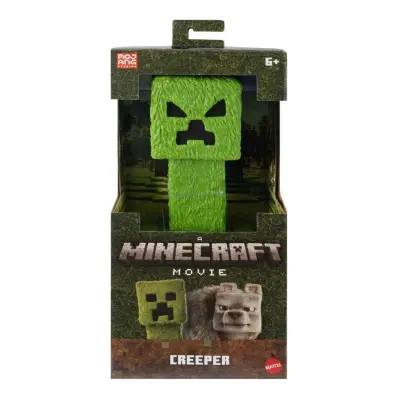 Minecraft Movie Stor Figur Creeper - Minecraft -  Leksaksaffären