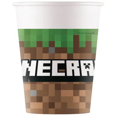 Minecraft Pappersmuggar 8-pack