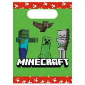 Minecraft Papperspåse 4-pack